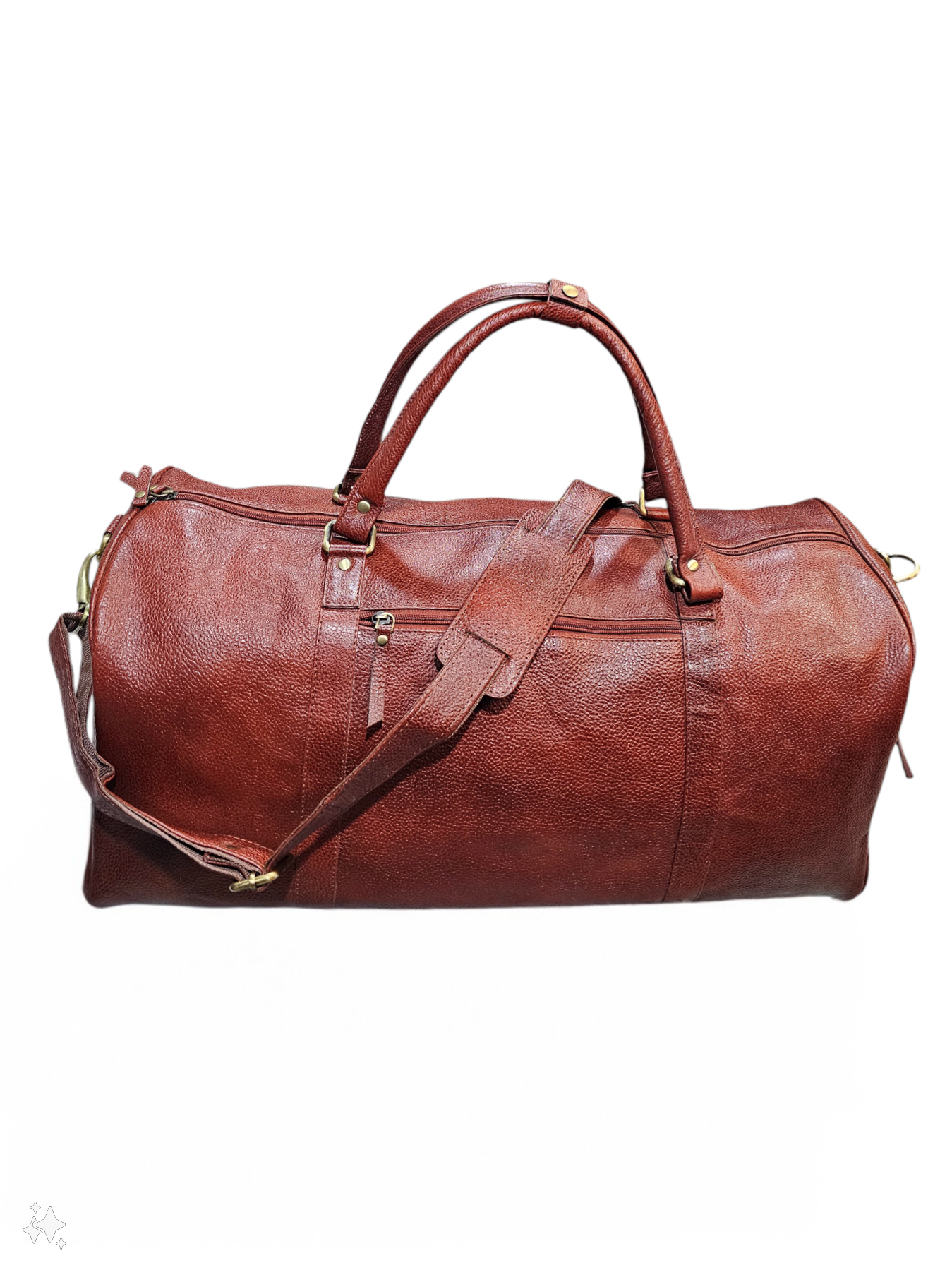 Royal Saro Duffel Bag- Brown- Large